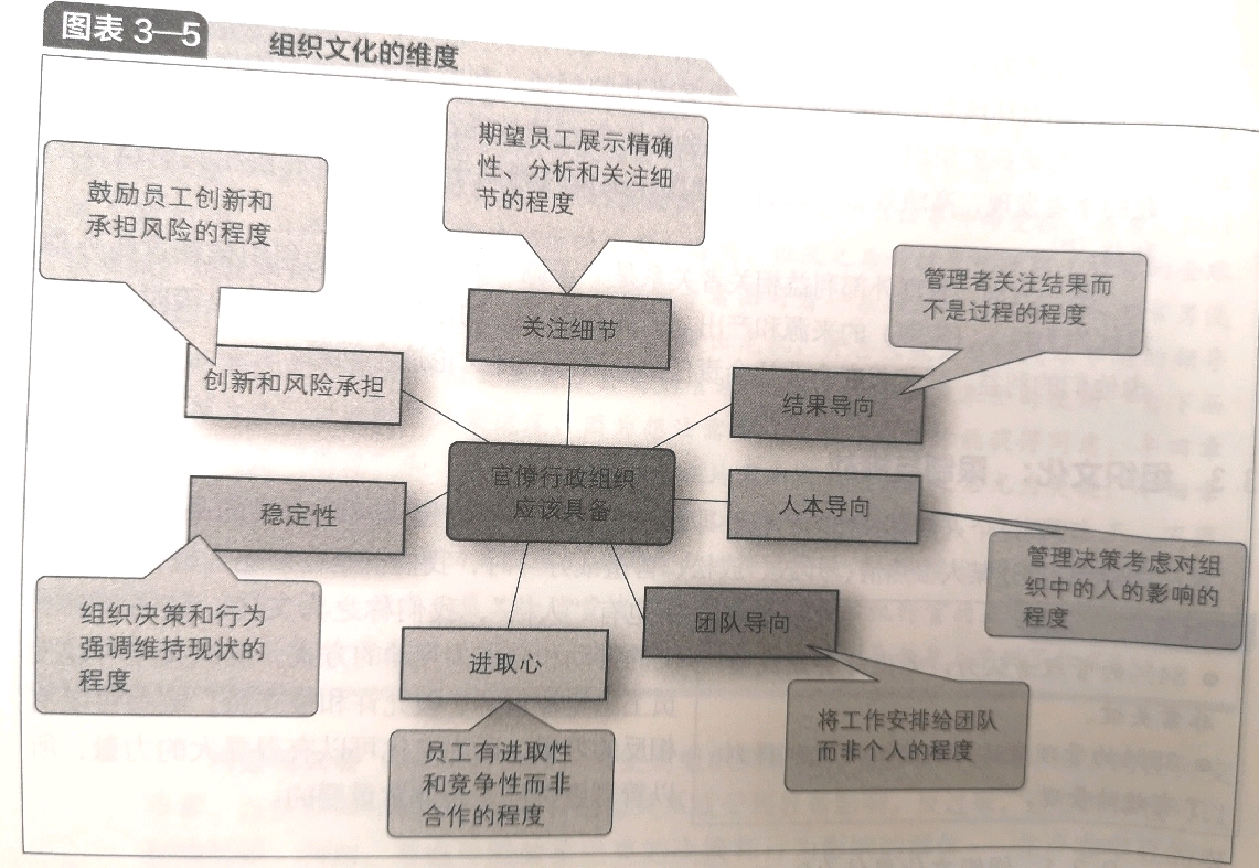 组织文化的维度