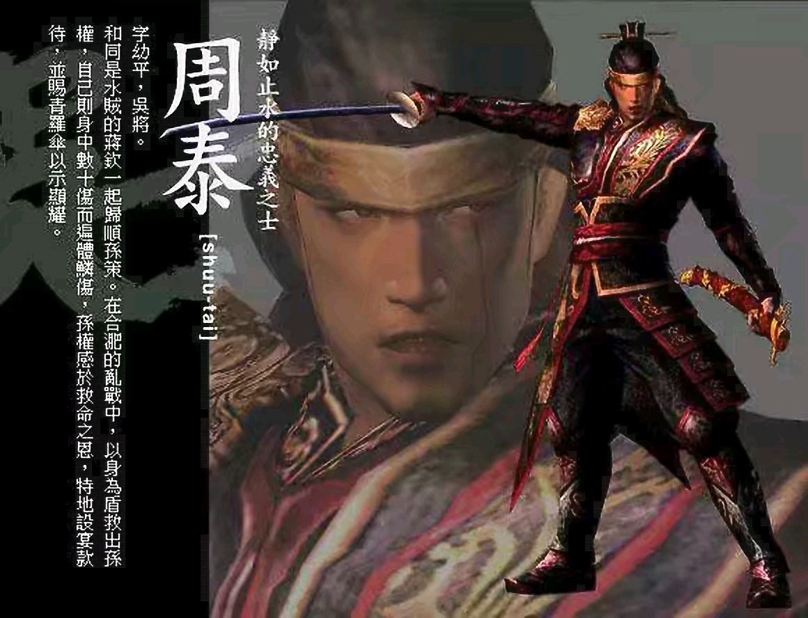 真三国无双4武将人设图