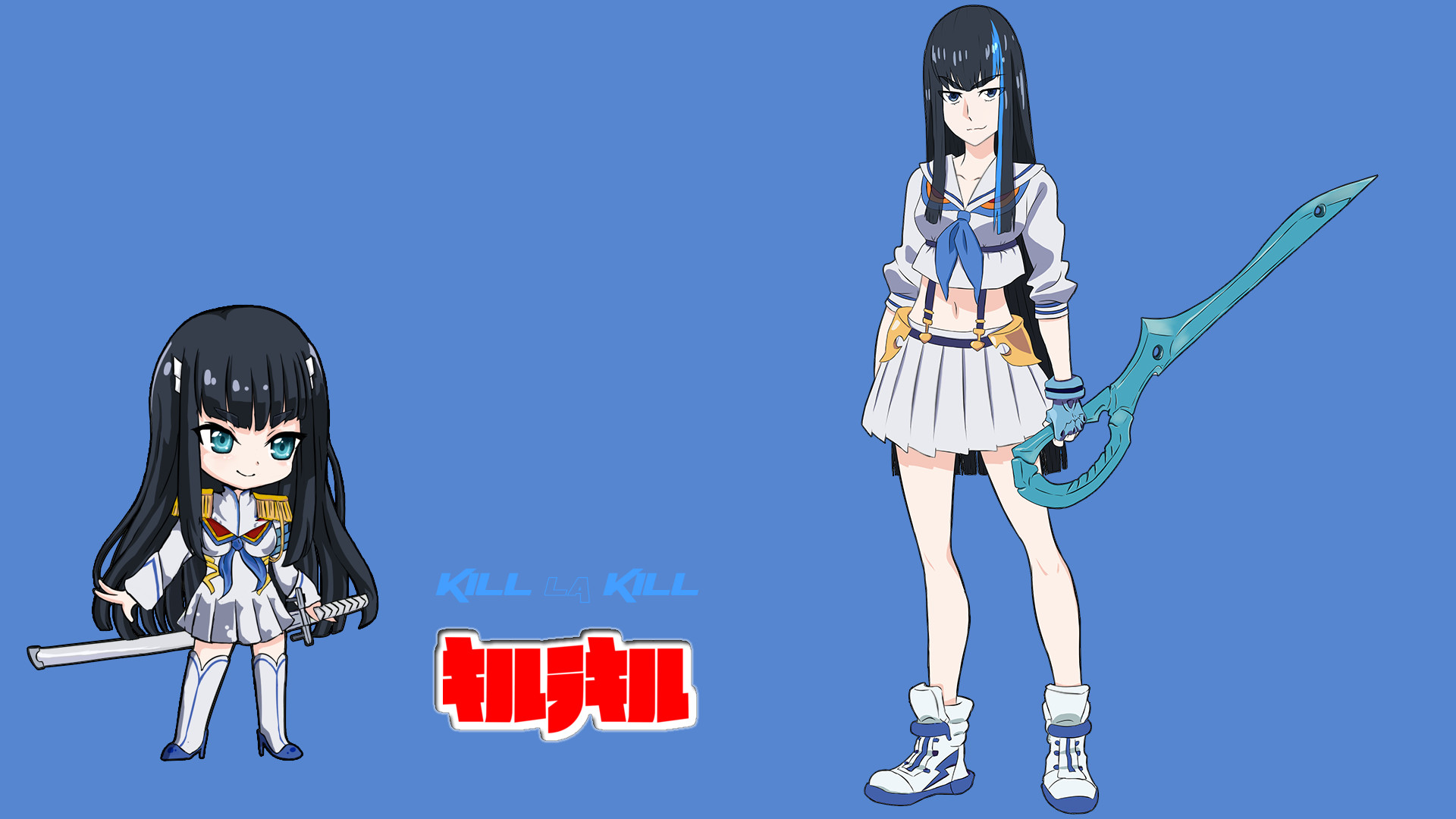 斩服少女 kill la kill 缠流子 壁纸(1)