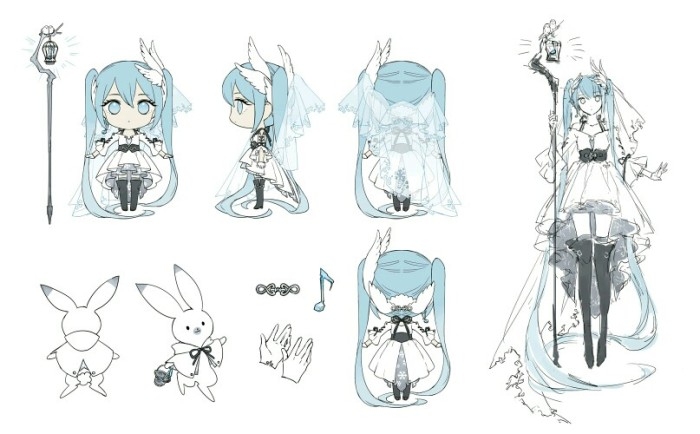 初音未来人设第一期