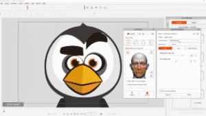 htm 自定输入脸部动画 sprites 或直接从 photoshop 图层转换整个表情