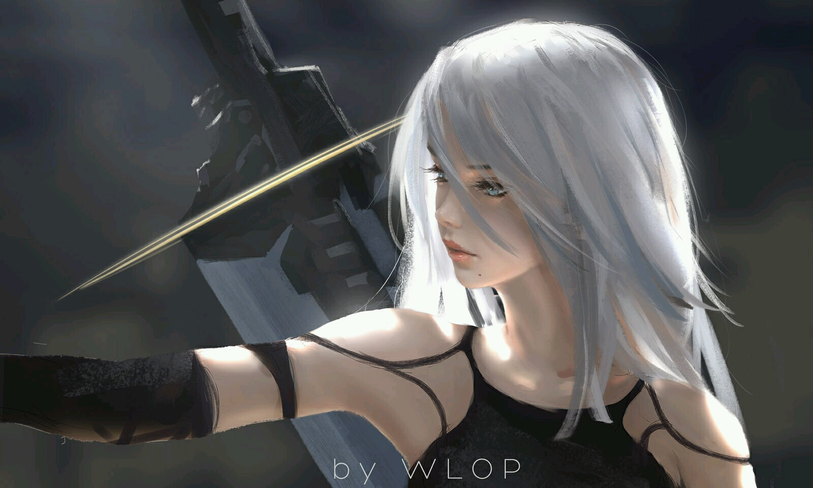 兴趣 绘画 wlop——【简介及壁纸精选】 我个人是超喜欢wlop大大的