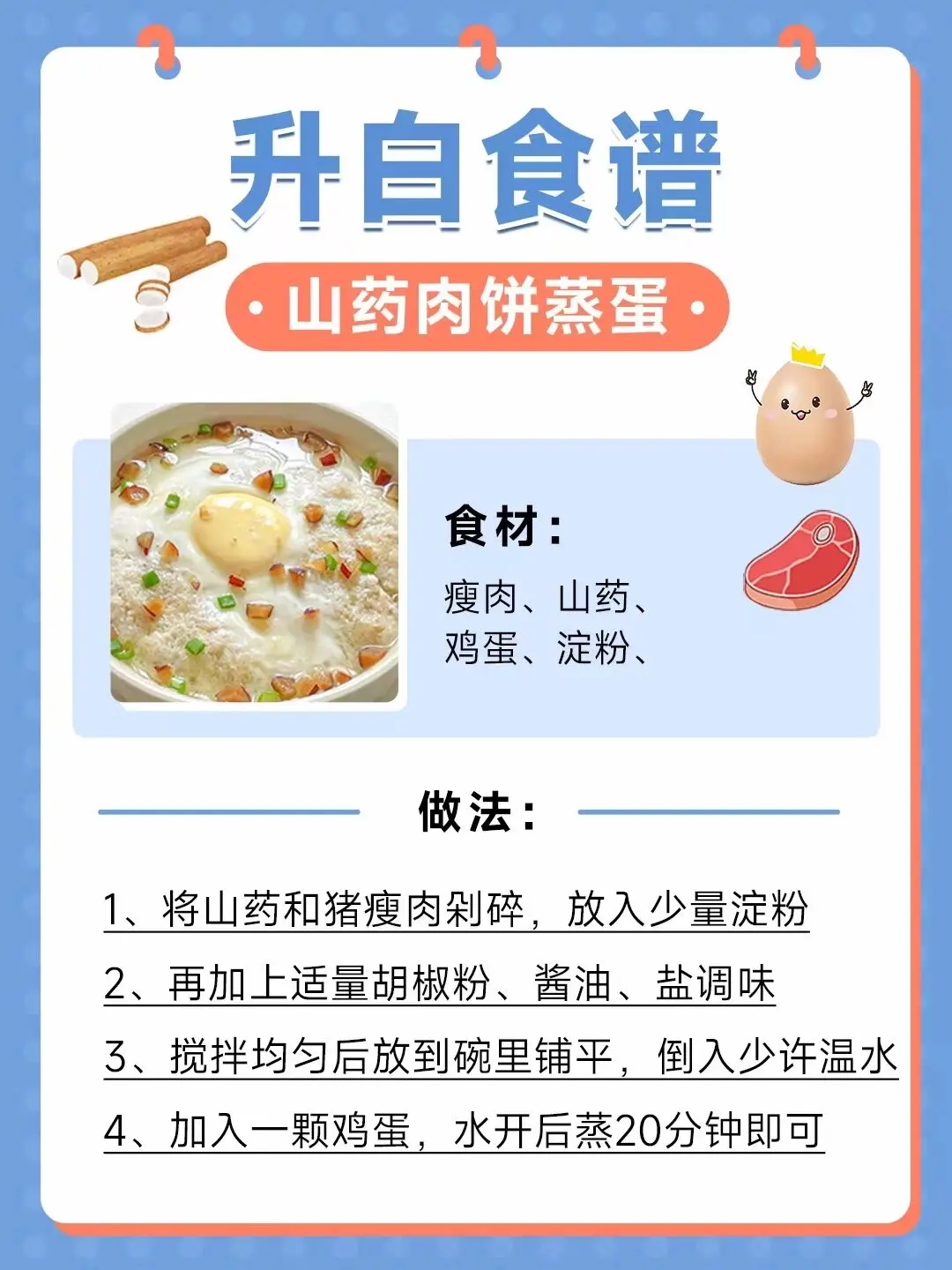 化疗白细胞低吃什么升白快，分享升白快的食谱