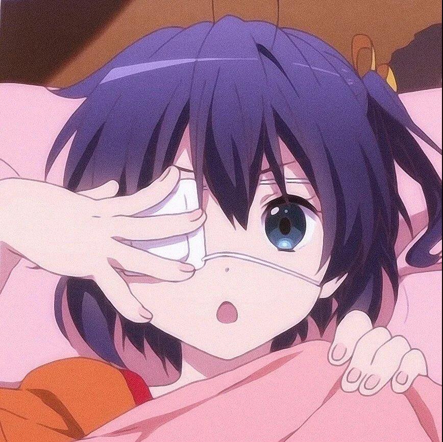 女生动漫头像人间一趟积极向上