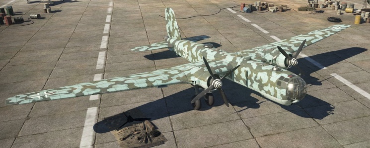 he-177 a-5 greif是iv级的德国重型轰炸机,位于5.