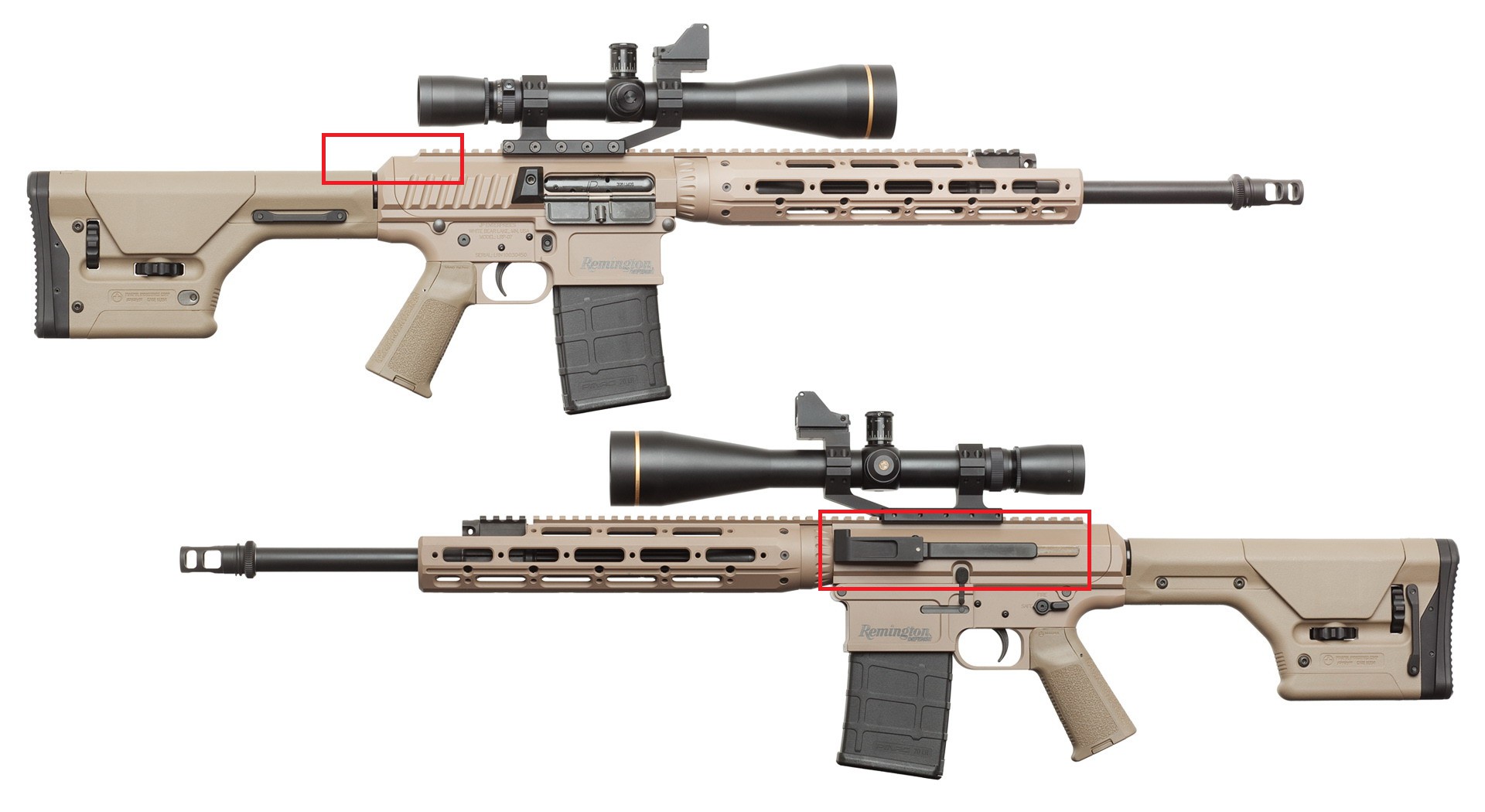 与师出同门的r5 rgp不同,r11 rsass恢复了气吹式导气,但是remington