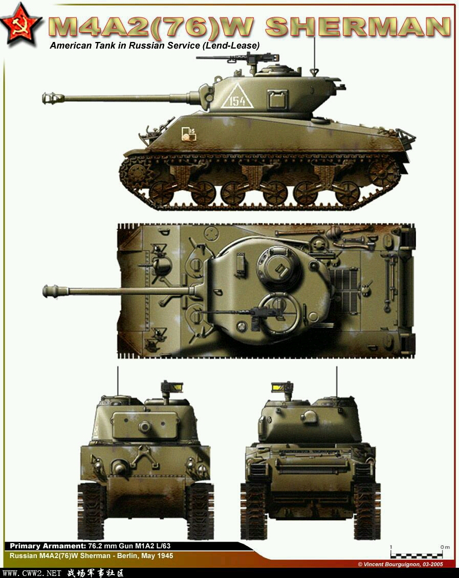 分享一些坦克三视图一战二战篇