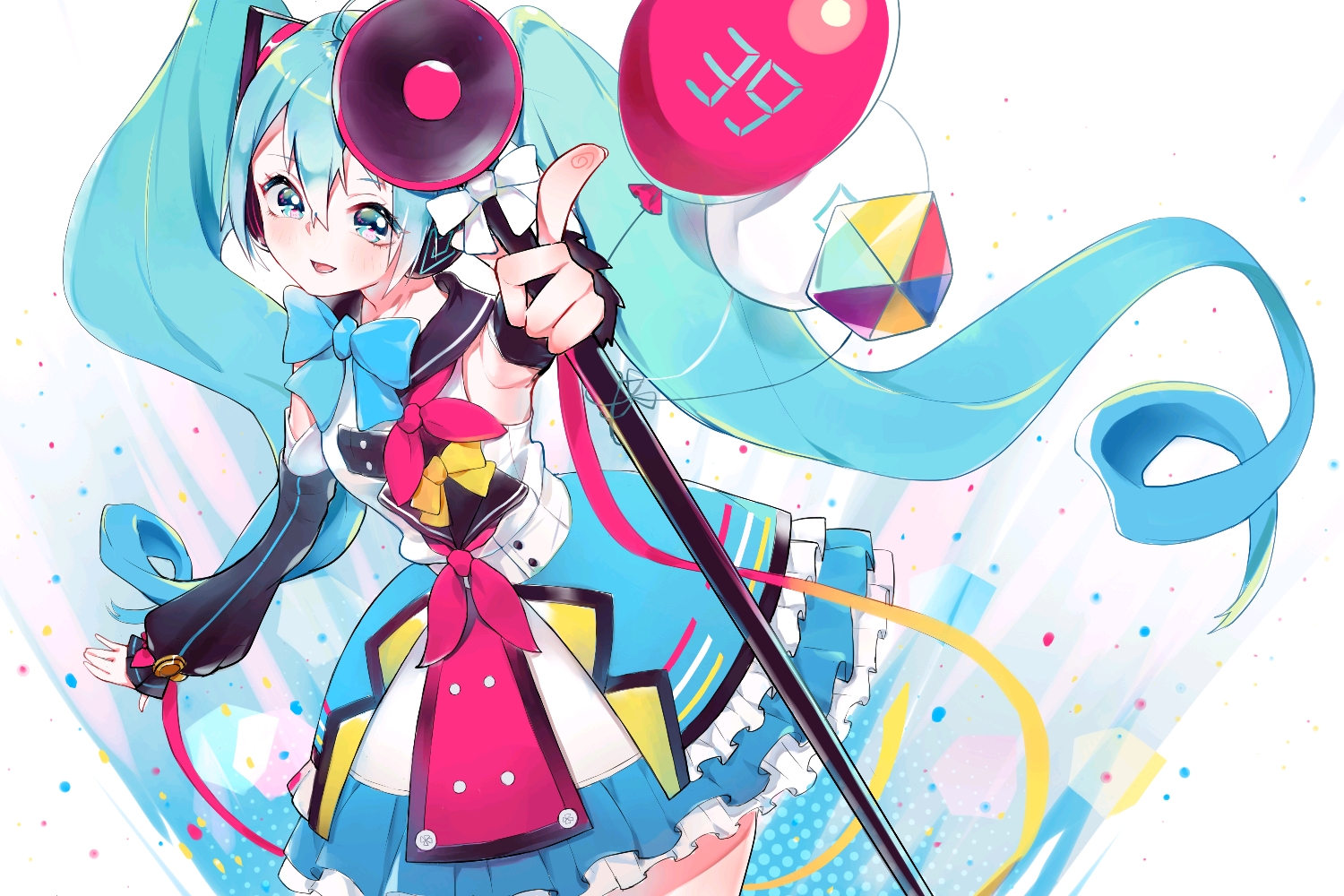 超好看的初音未来和洛天依