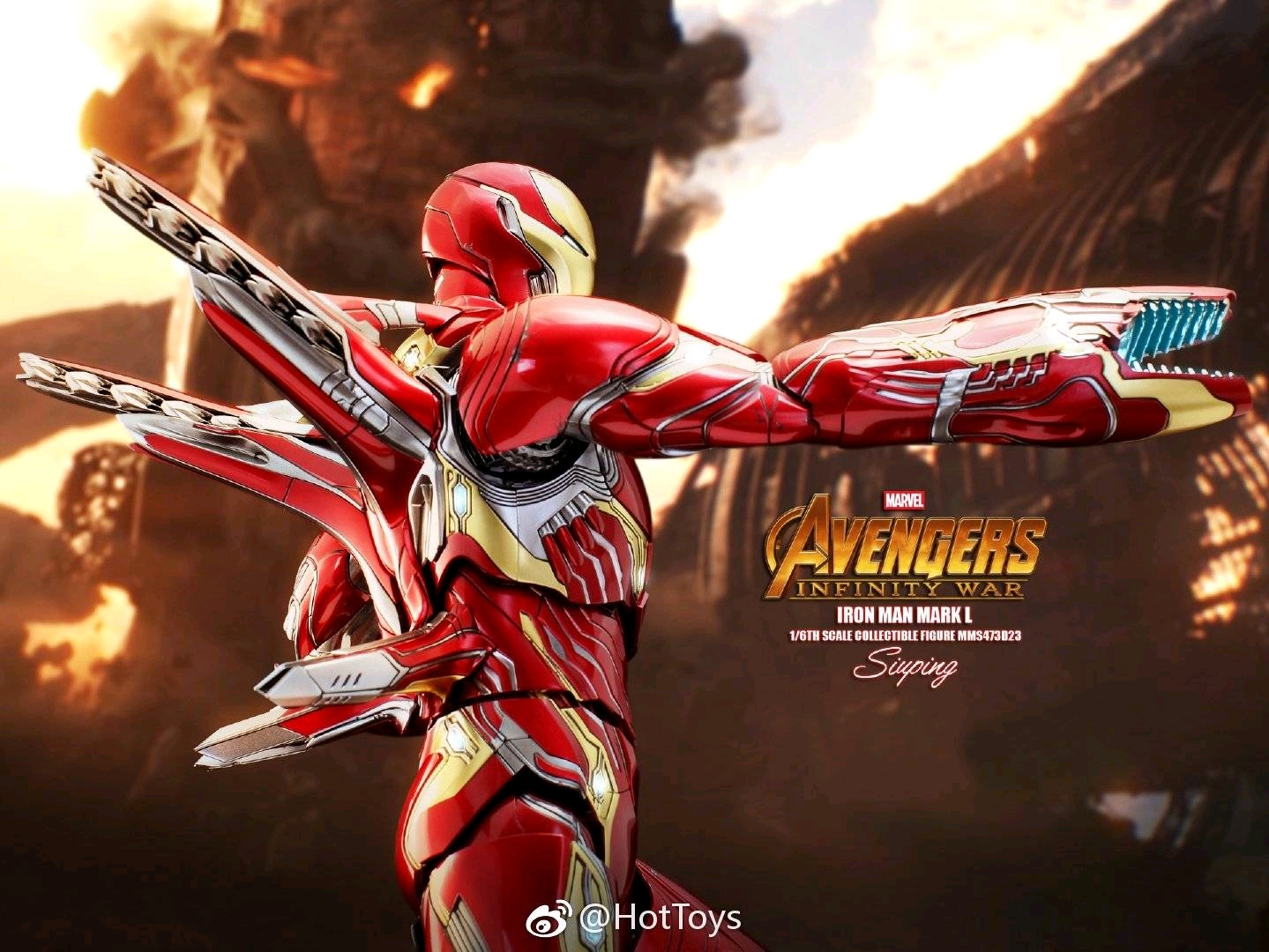 Hot Toys钢铁侠MK50特效图