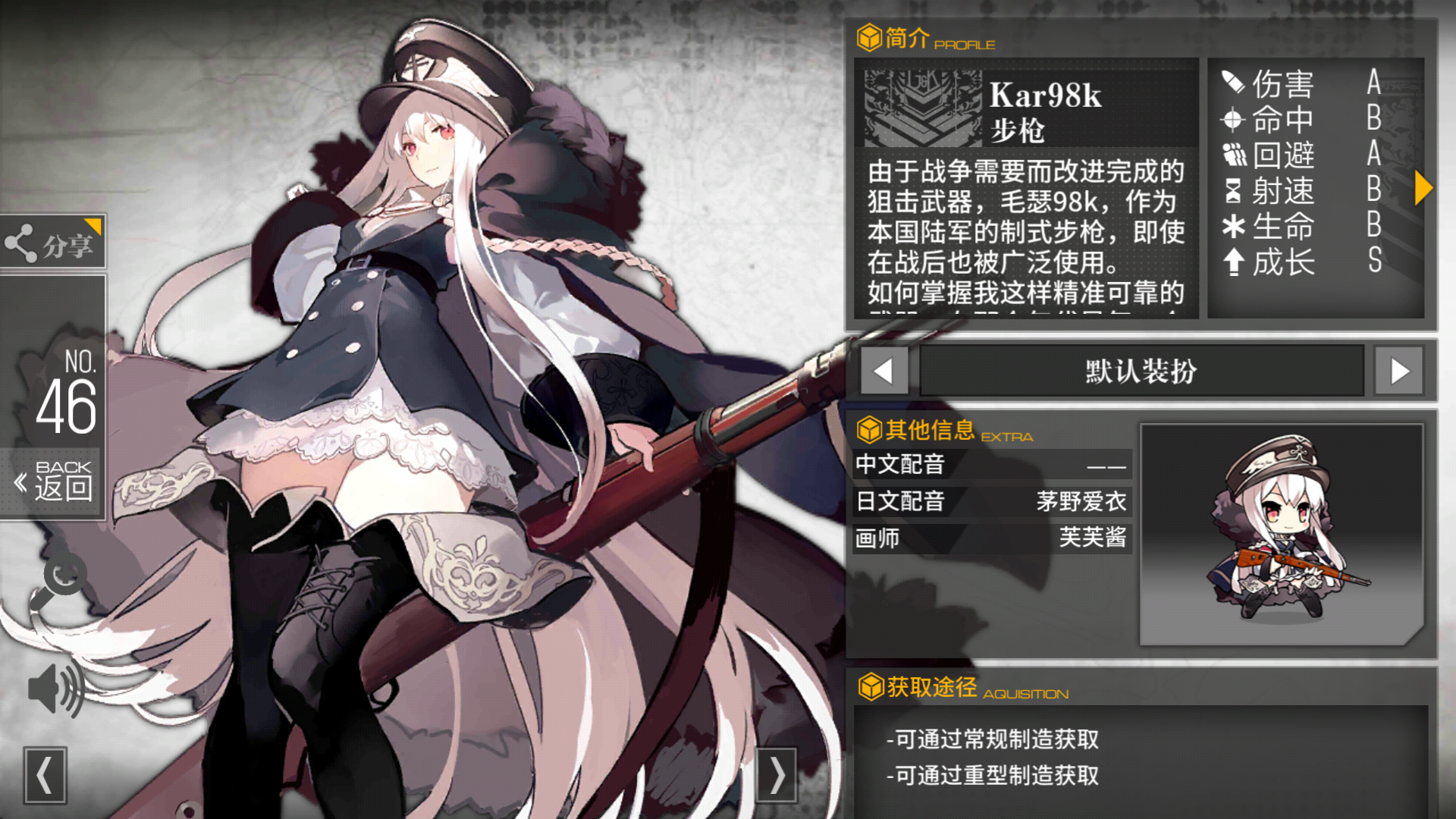 少女前线rf排名_少女前线(3)