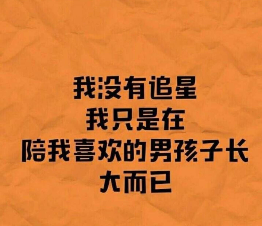 关于追星……我做的事不是不好,只是你不喜欢而已