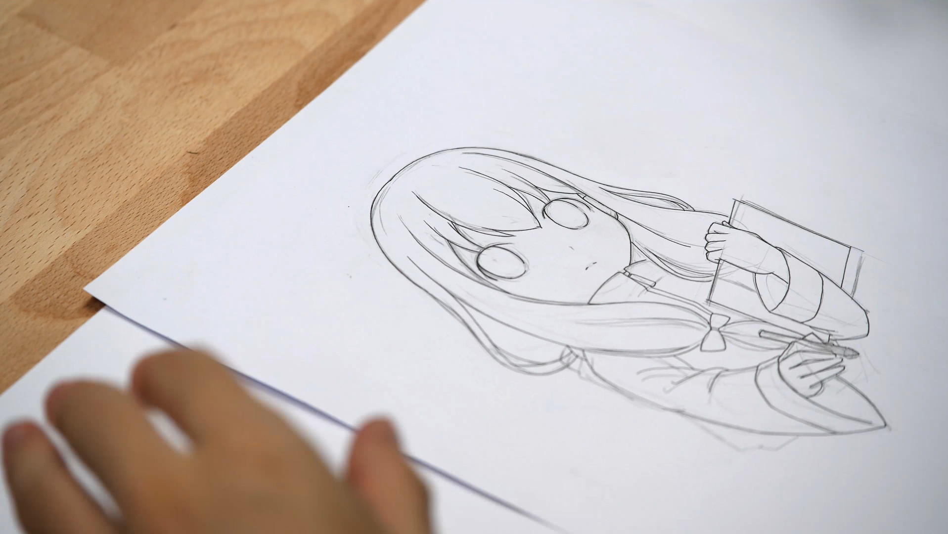 绘画步骤和泉纱雾萌萌哒喜欢鸭