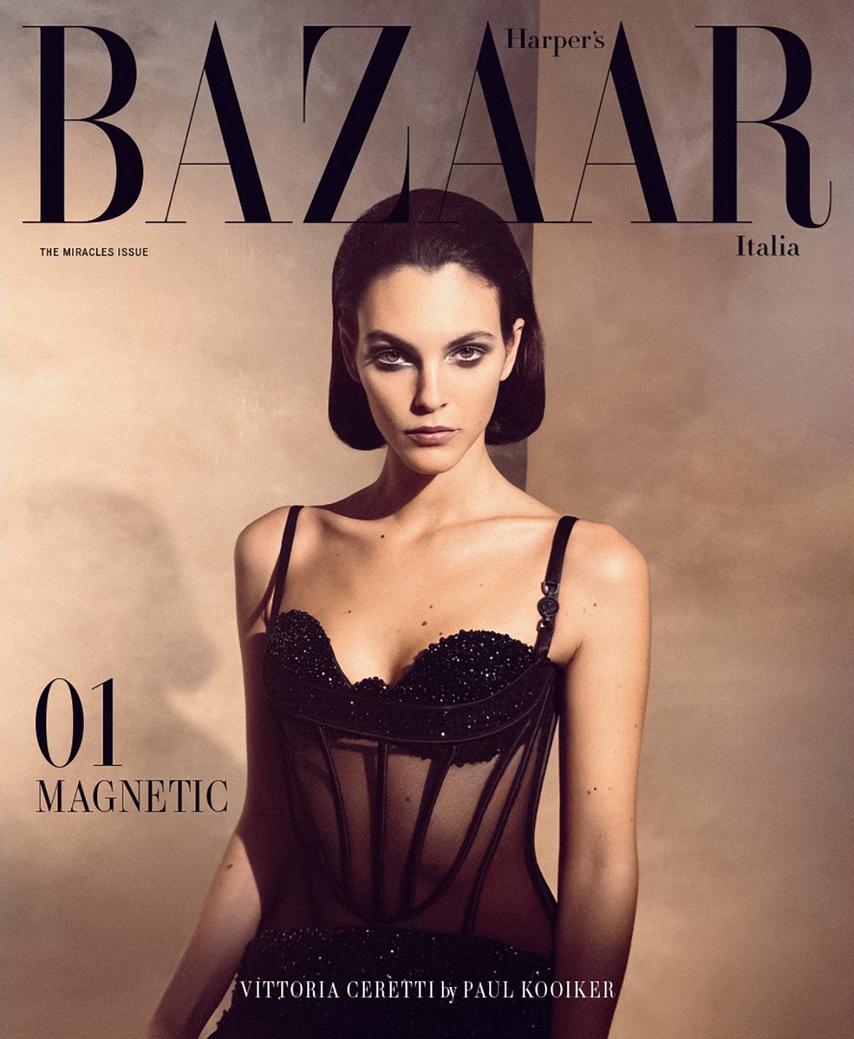 Vittoria Ceretti for Harper s Bazaar Italia 2022 23 Dec Jan 哔哩哔哩