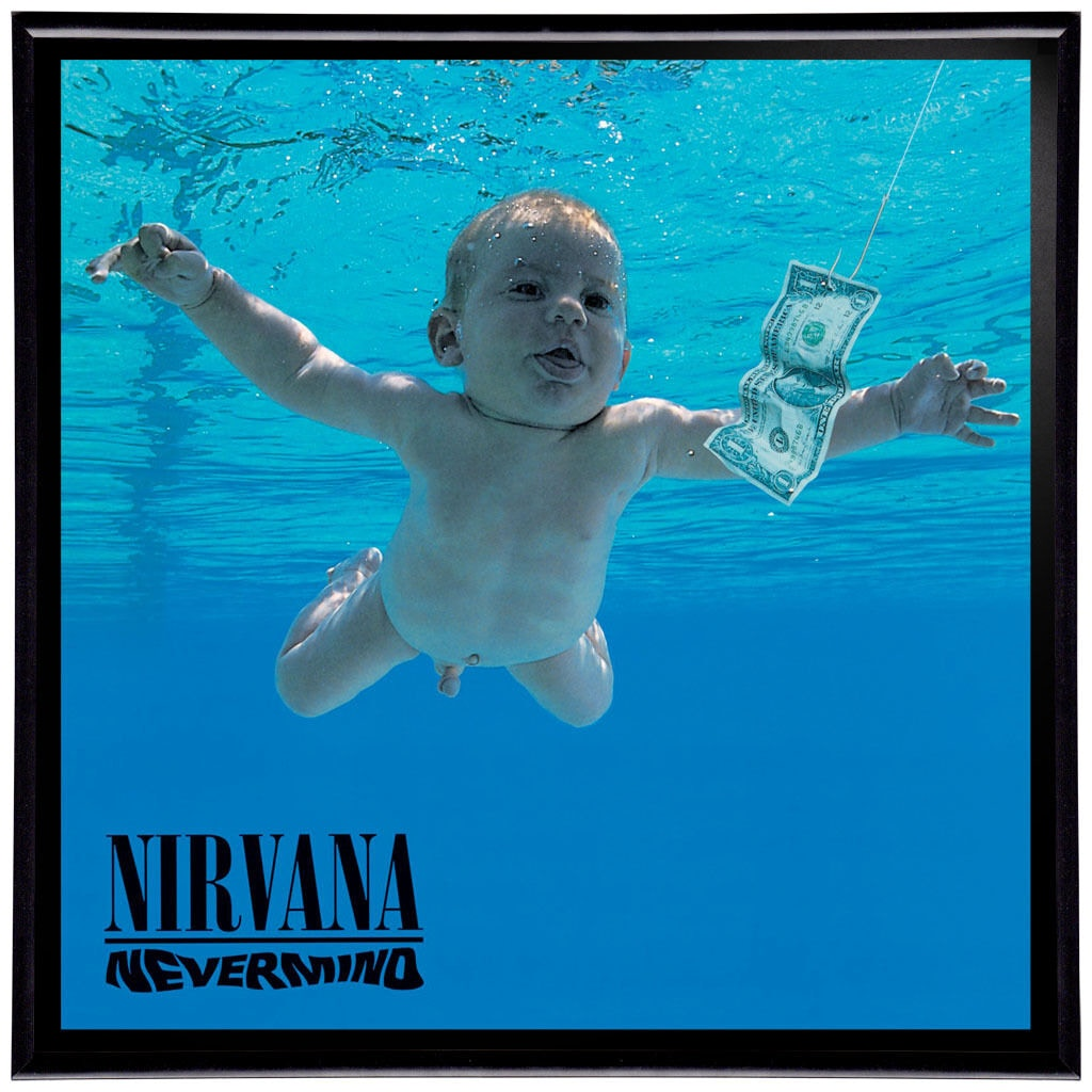 1991年nirvana专辑《nevermind》的封面