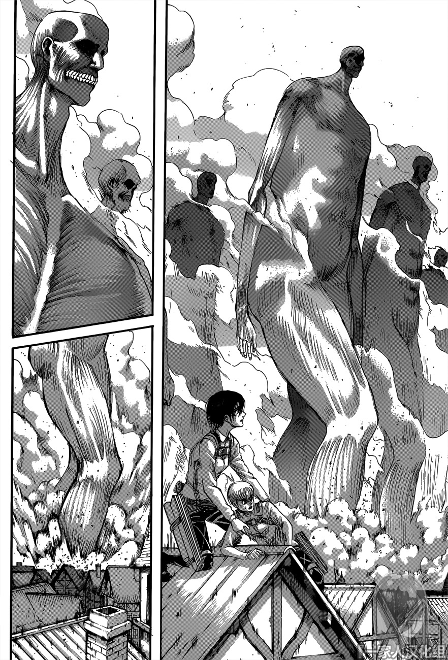 进击的巨人漫画123话:艾伦潜入马莱的真相,地铭发动所有超大巨被唤醒
