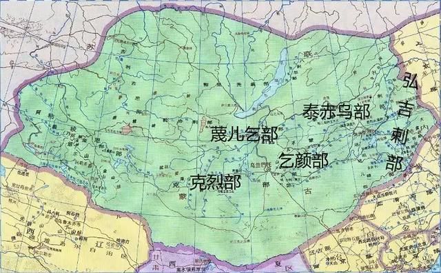 蒙古克烈部末代领主王汗憨脱斡邻勒