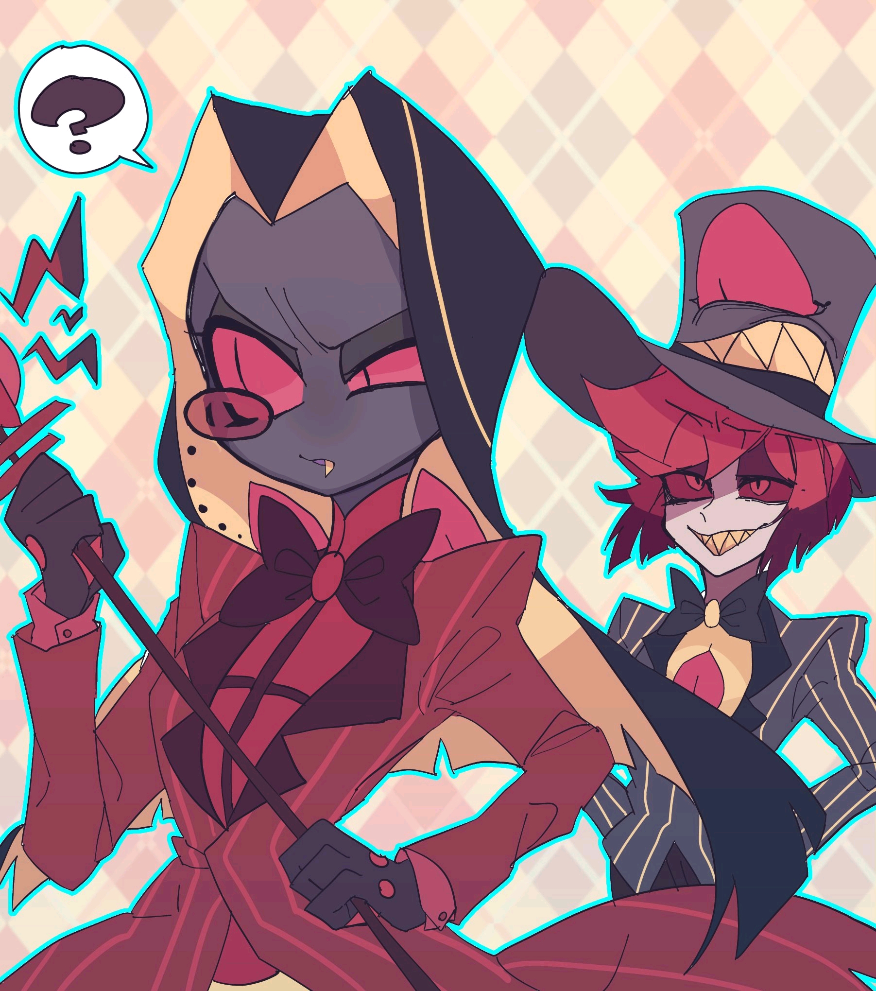 地狱客栈hazbinhotel运粮10含cp预警