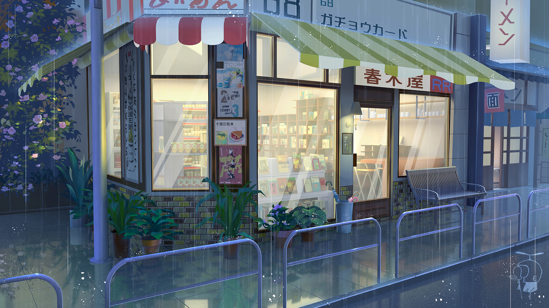 动画 动漫杂谈 「雨」 手机壁纸&电脑壁纸(纯风景)vol.