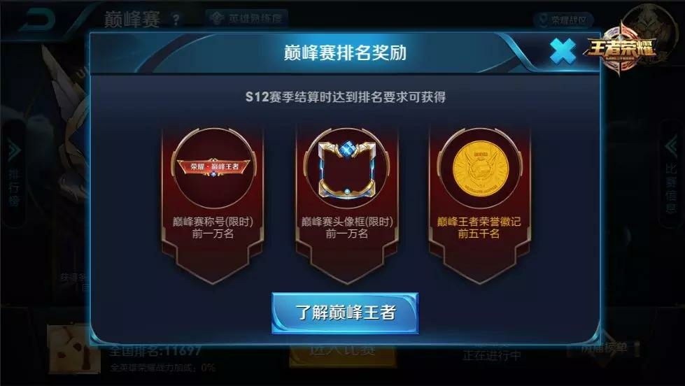 【王者荣耀】s12段位继承新鲜出炉,排位不掉星大法请