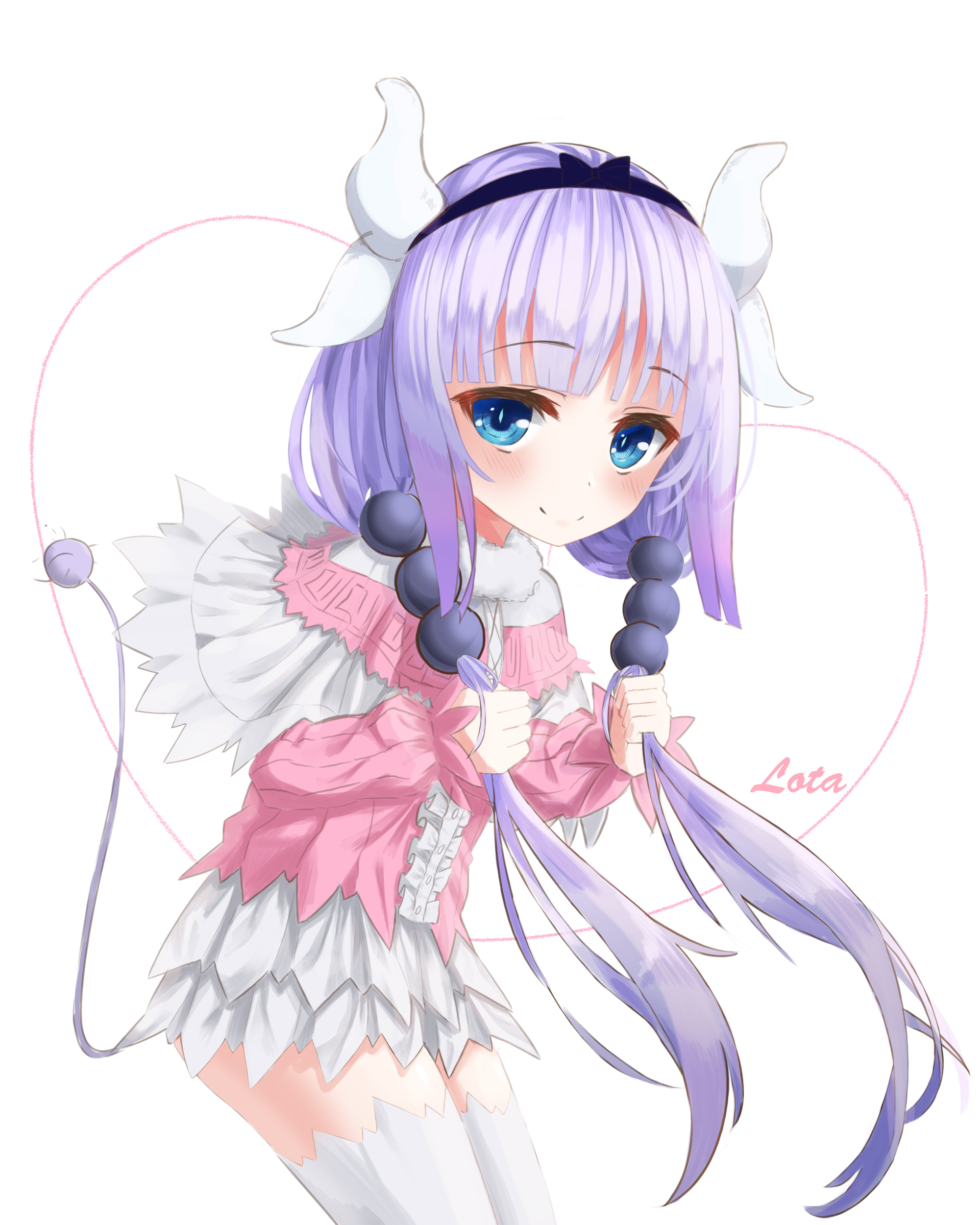 萌萌的康纳小天使--小林家的龙女仆壁纸美图分享