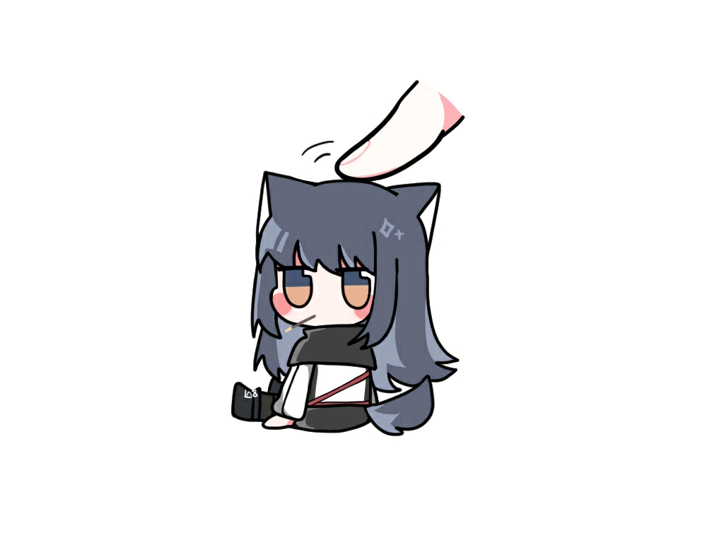 『明日方舟』双狼可爱的q版头像(3)