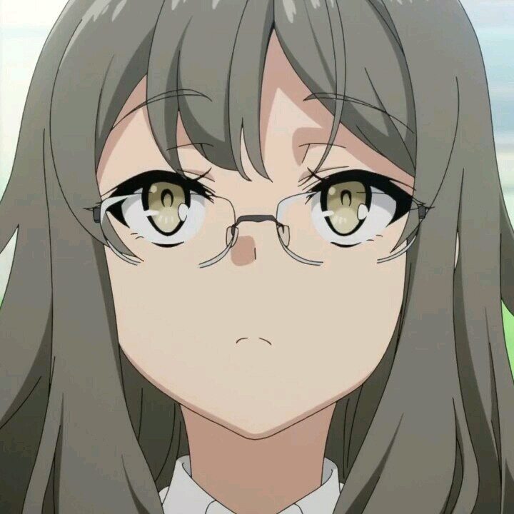 《青春猪头少年不会梦到兔女郎学姐》双叶理央自截头像