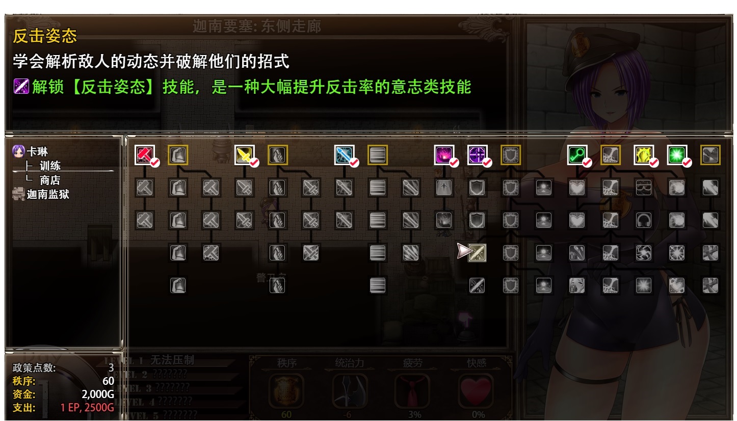 卡琳·监狱长新入门不迷路简易攻略