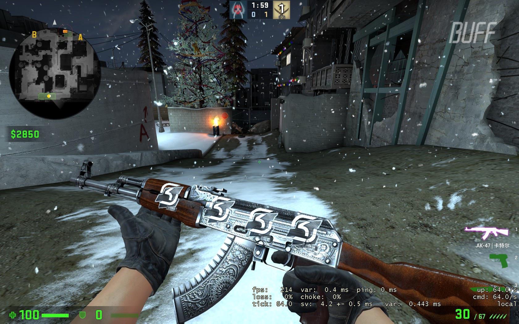 橘子的csgo饰品栏目 第一期 50-150的ak-47皮肤选择