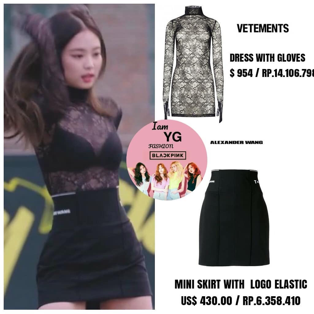 jennie solo 服装3