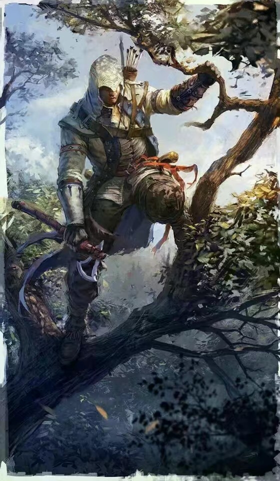 游戏 单机游戏 疯言:刺客的那些梗(1 至 3代) 战神/狂战士 康纳:这个