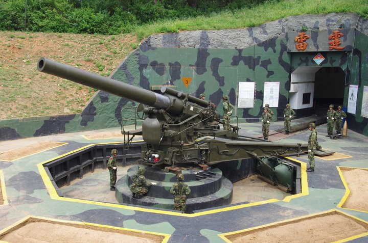 中国台湾的240大管子:m1 240毫米重型榴弹炮