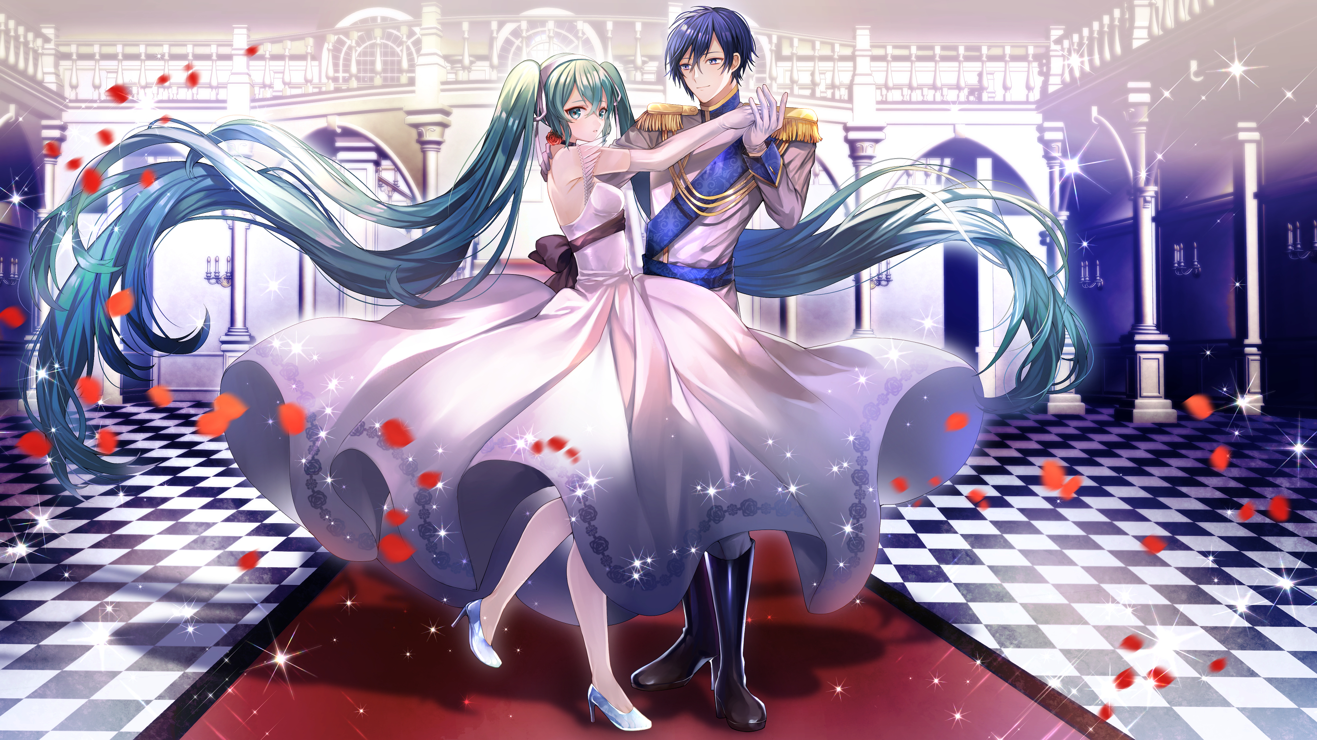 二次元动漫壁纸 p站美图分享 269 初音(长按点赞一键三连)