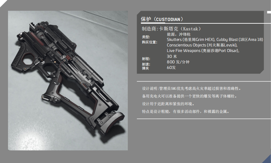 星际公民单兵武器一