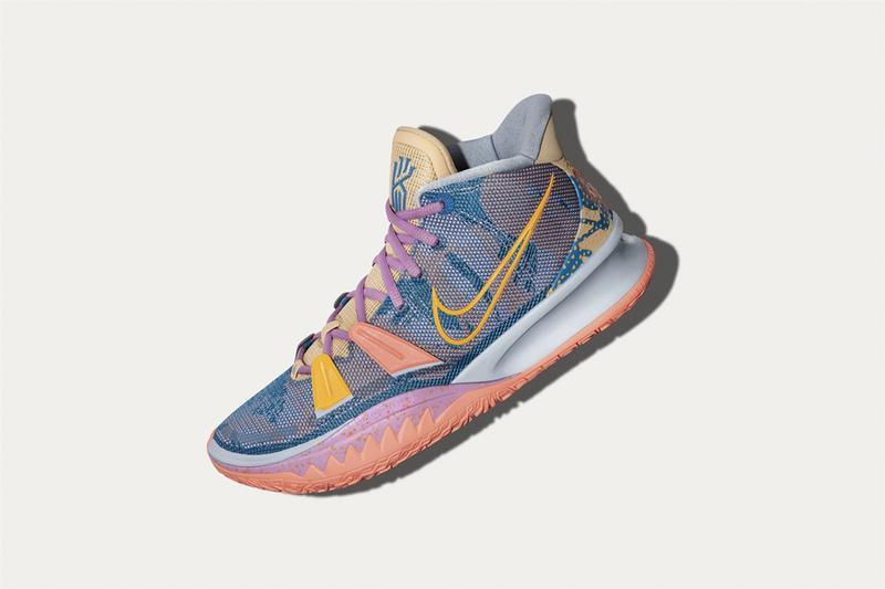 一口气 6 款配色曝光!欧文最新签名战靴 nike kyrie 7 即将发布!