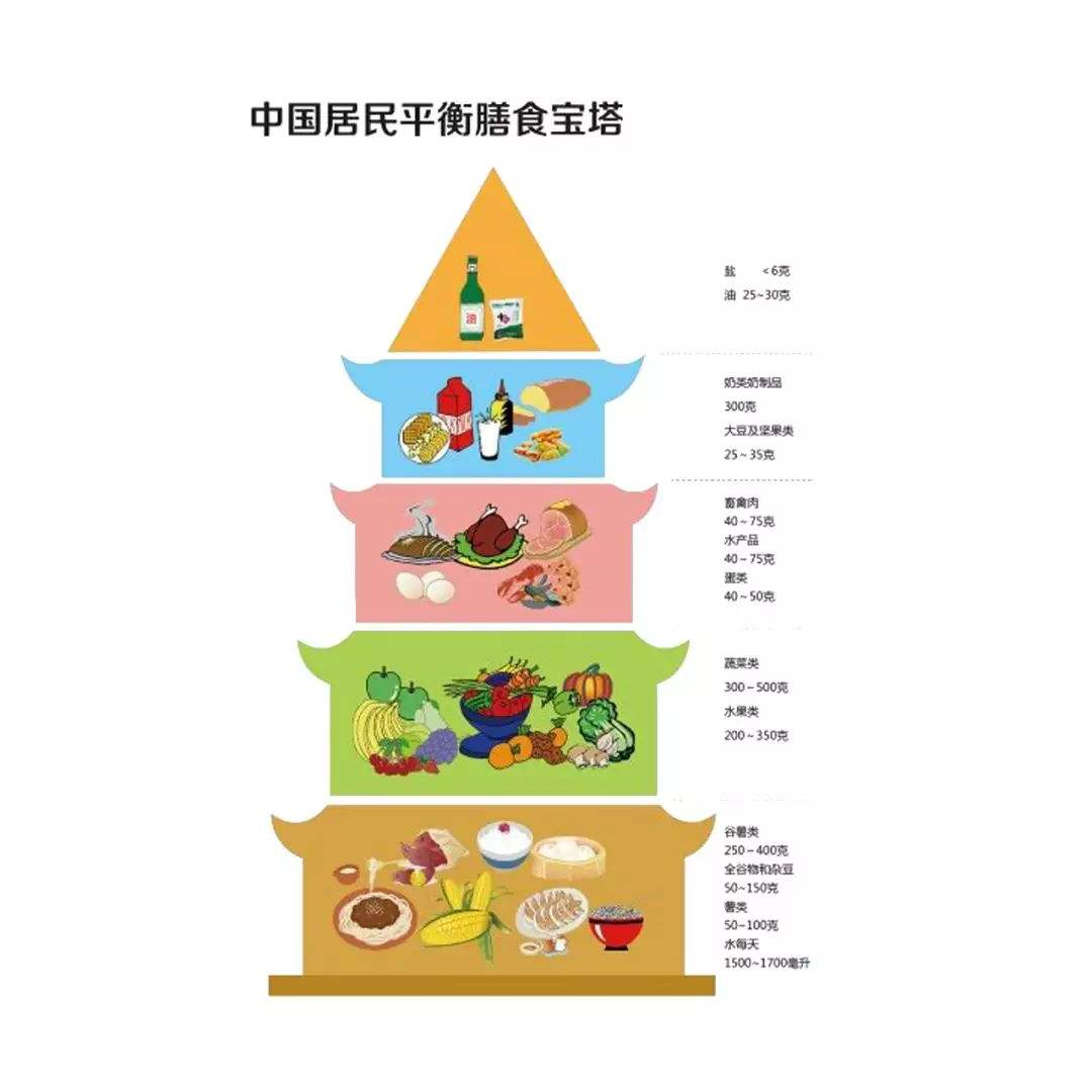 食物金字塔,这个值得你收藏