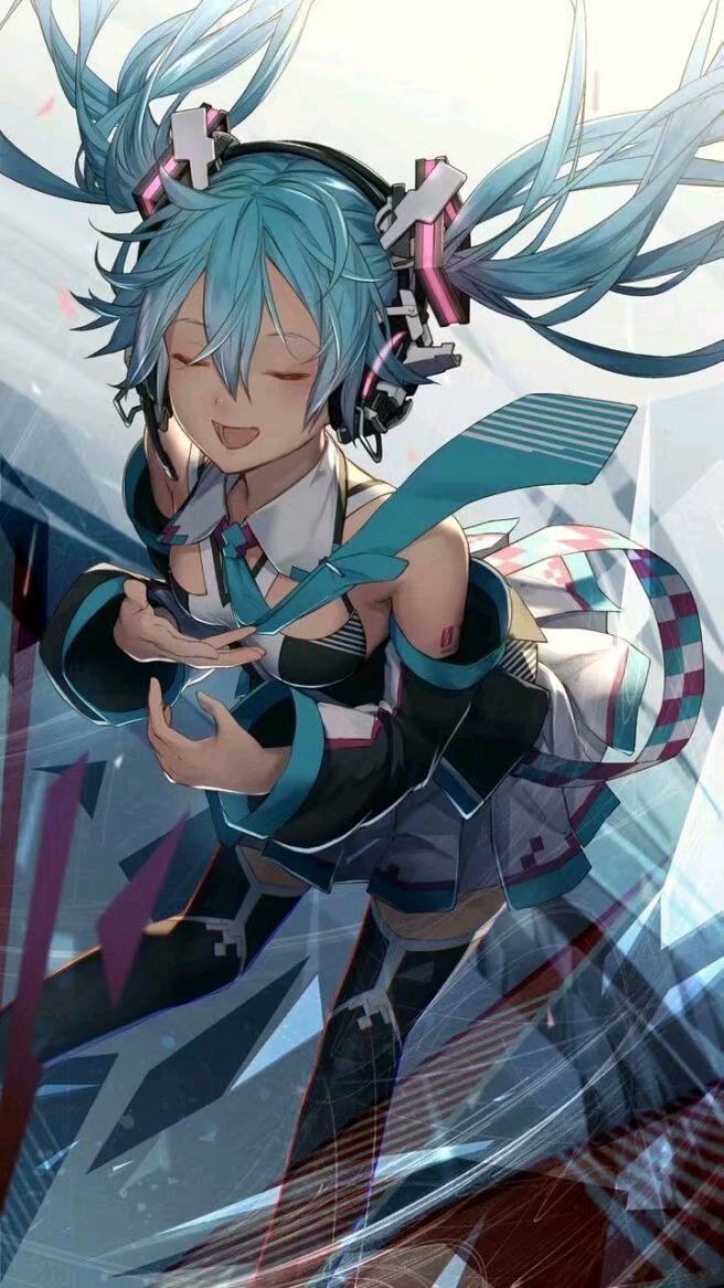 【二次元壁纸】no.1:初音未来竖屏壁纸