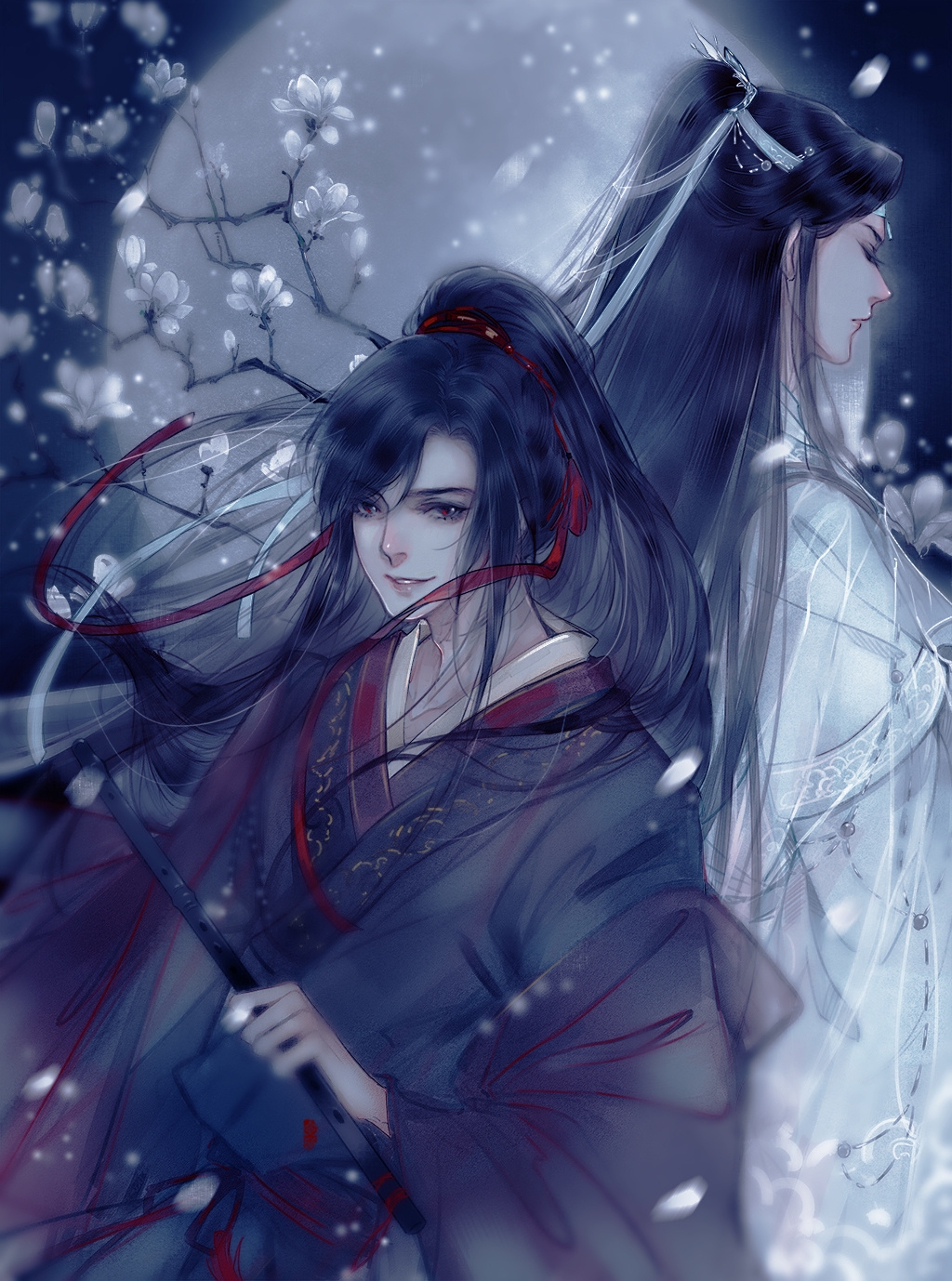 【魔道祖师】【忘羡】忘羡同人美图,需要素材的看过来