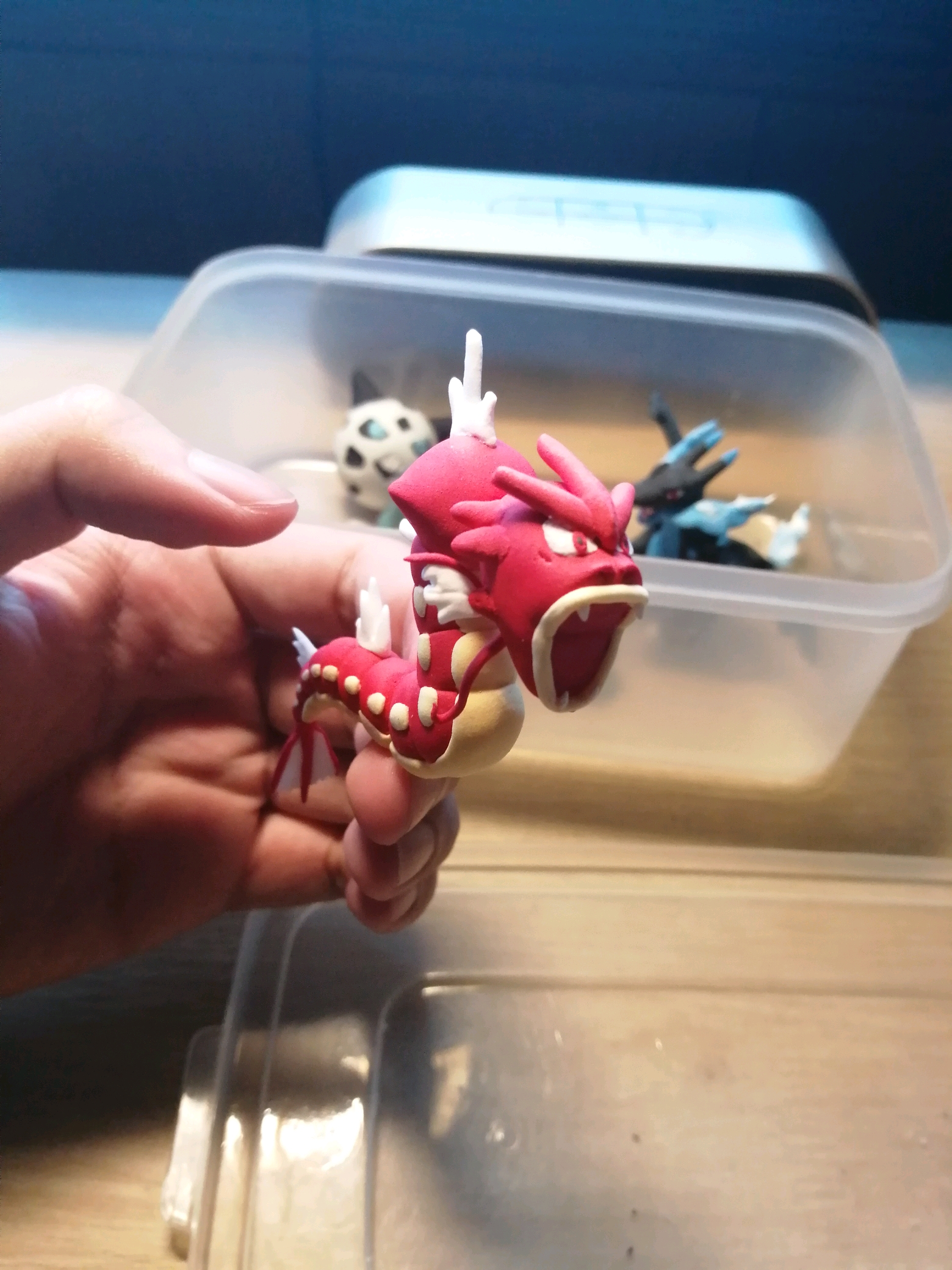 【超轻粘土作品】宝可梦 闪光暴鲤龙