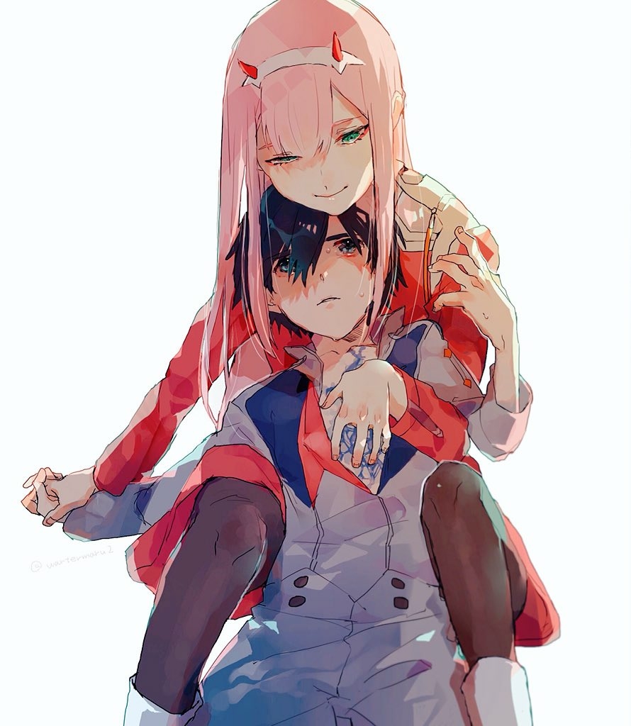 【板绘分享—darling in the frankxx】02和广永远在一起.