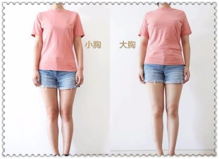 当微胖女生和瘦女生,同穿一件衣服,果然微胖最适合"紧身"上衣