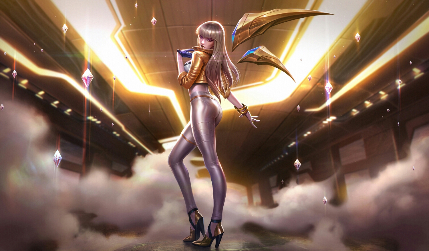 LOL KDA女团S8总决赛现场首秀出道 KDA女团