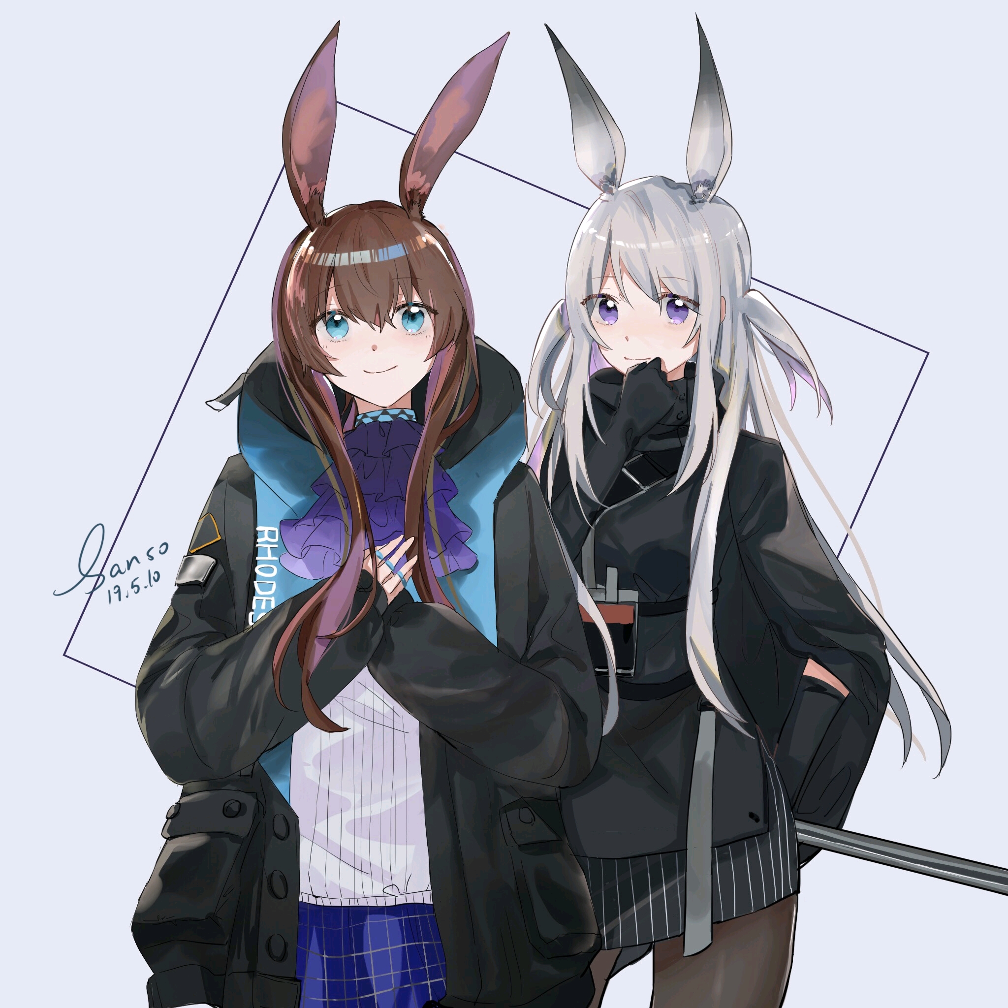 【p站美图】阿米娅(驴骡马)47张 [明日方舟] 同人作品