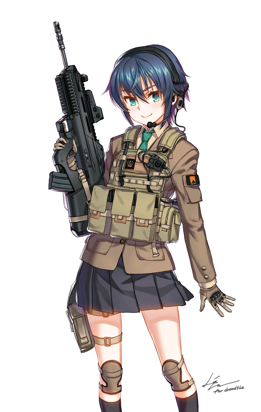 军服少女合集