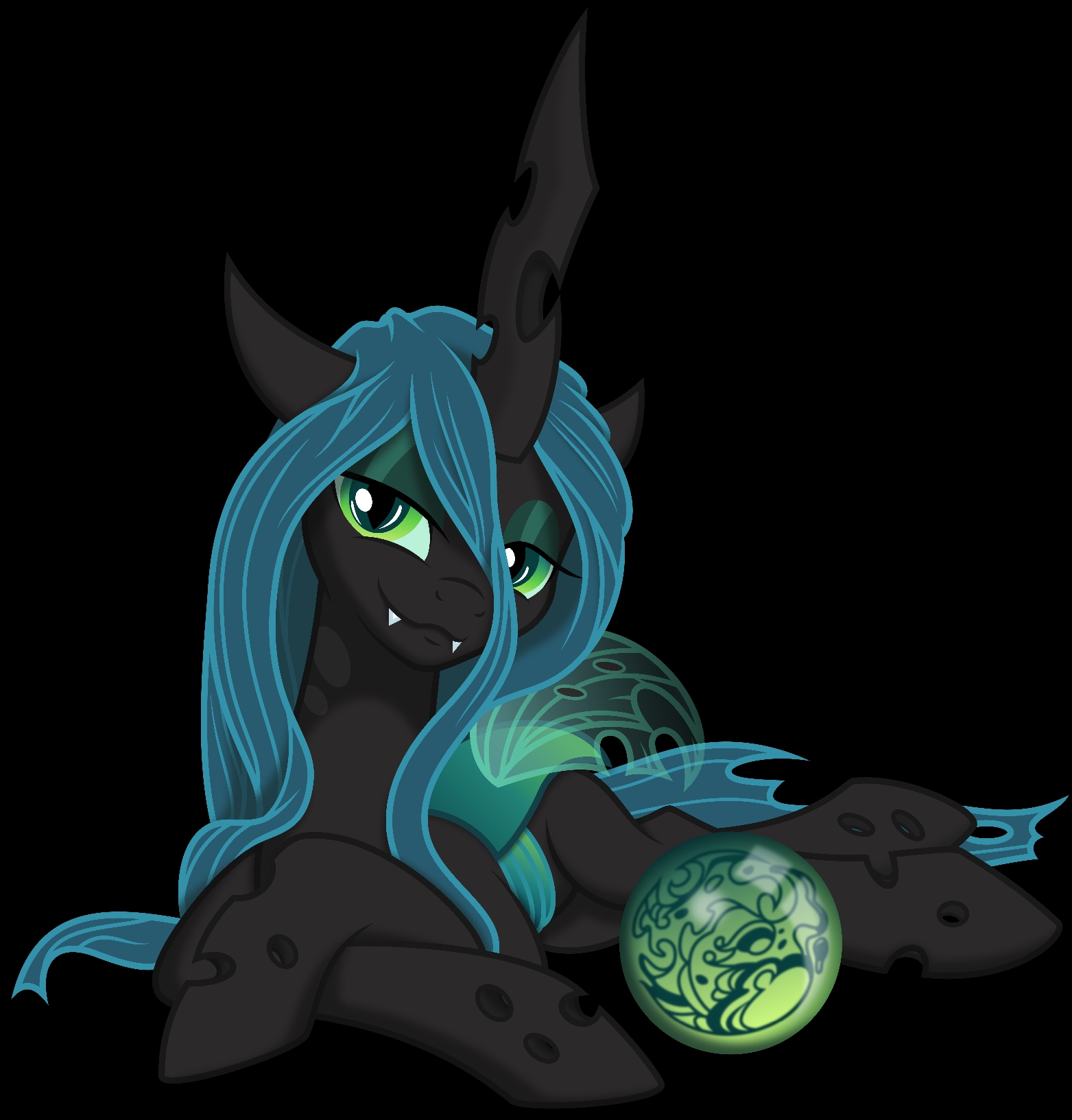 mlp〕小马官风图片分享:虫茧女王 queen chrysalis