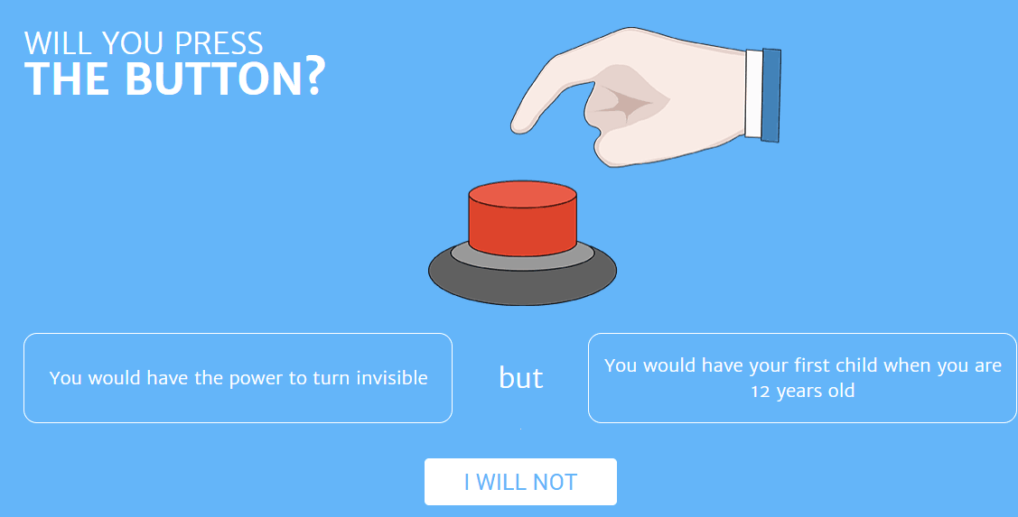 无聊就玩玩will you press the button