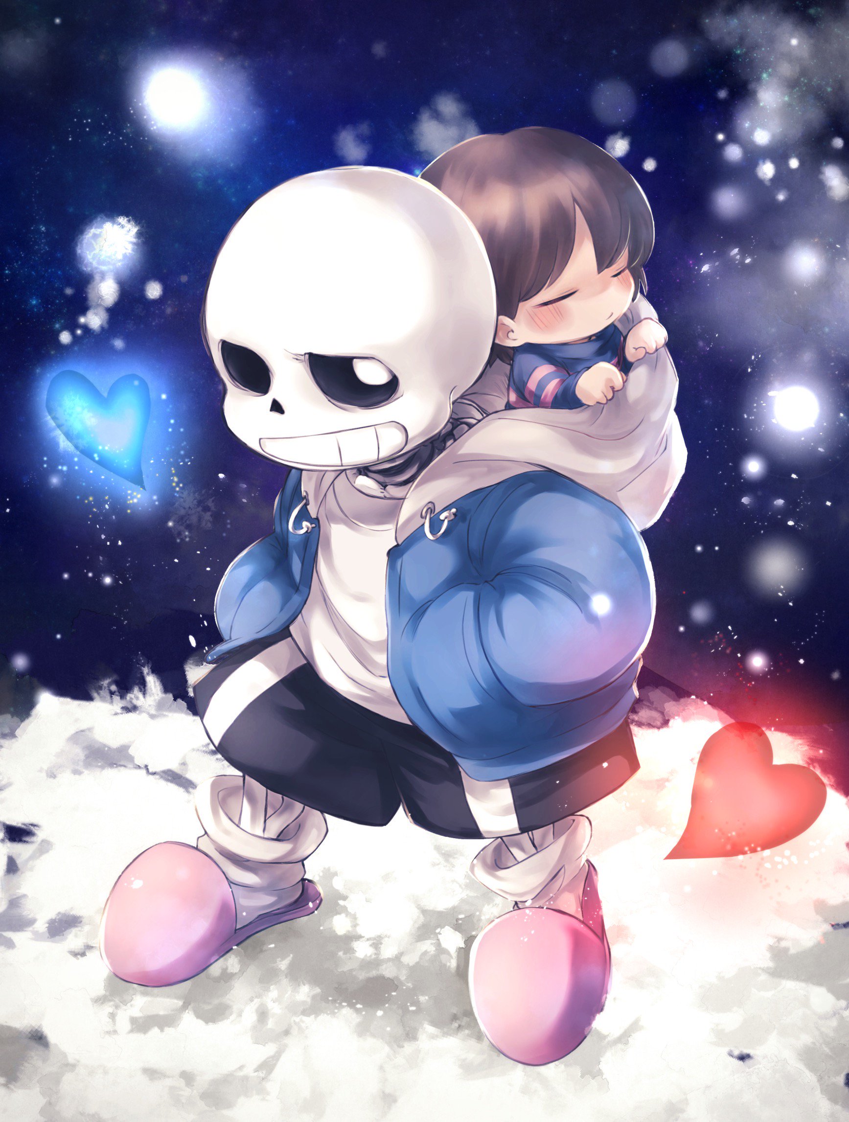 undertale传说之下精美人物图包frisksans第5期