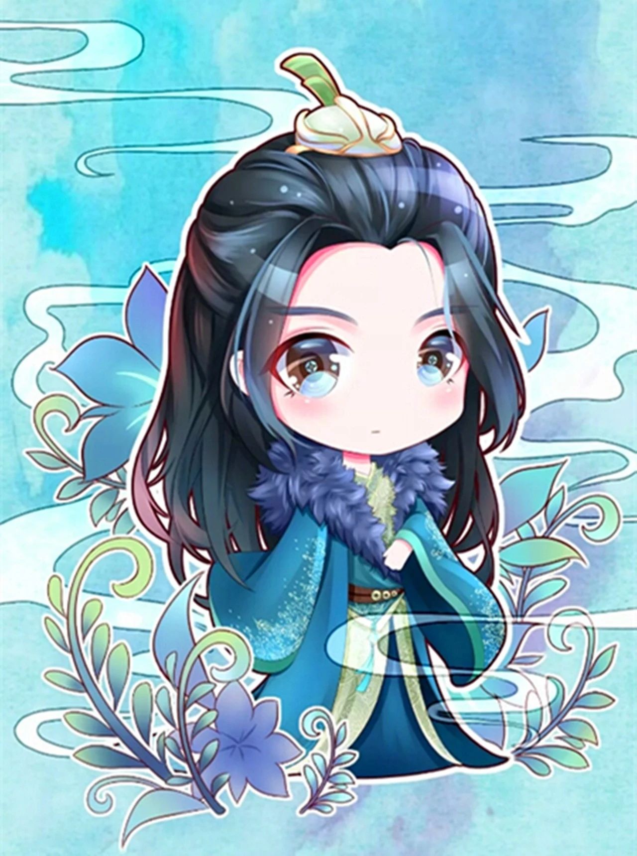 少年歌行:当3d角色变成q版画风,天女蕊眼妆很美,无心变样了