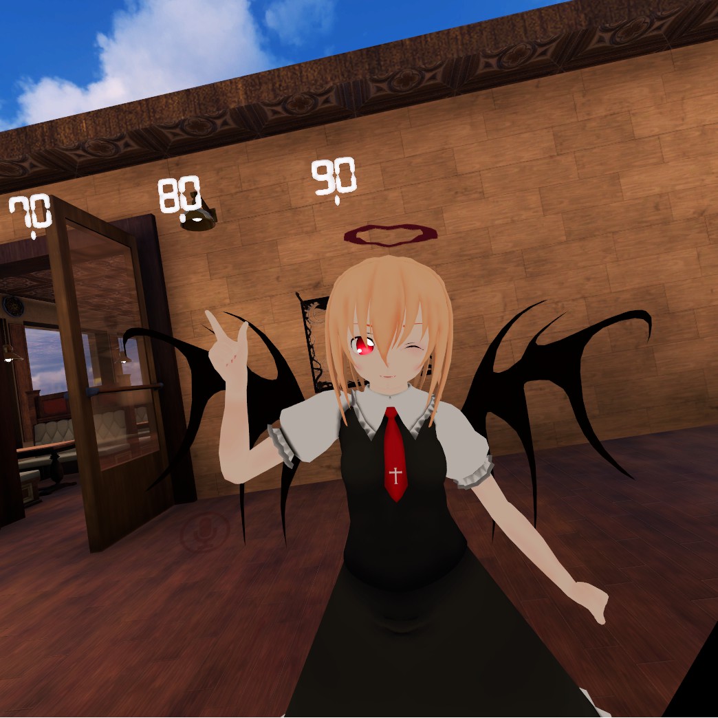 vrchat里的东方模型