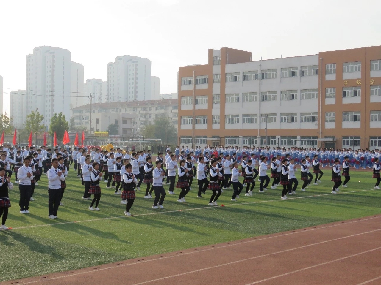 【天津市雍阳中学】我校举行2018年秋季田径