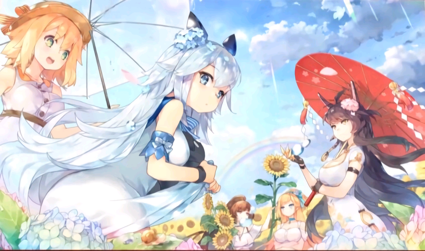 2020拜年祭结尾图片日历/挂历/明信片插画高清无水印